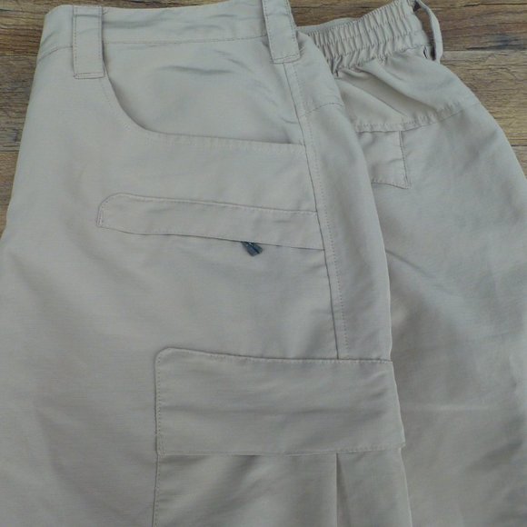 Field & Stream cargo shorts hiking outdoors Sz XL elastic - Picture 3 of 12